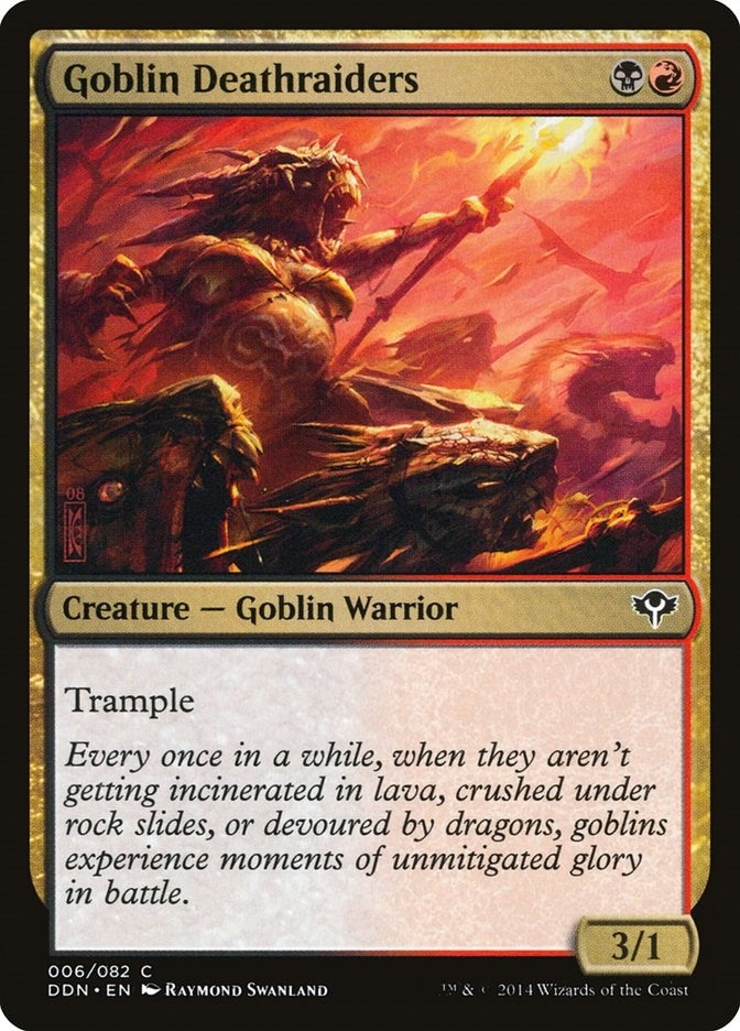 Image for Goblin Deathraiders (6) (Duel Decks: Speed vs. Cunning) - Magic: The Gathering