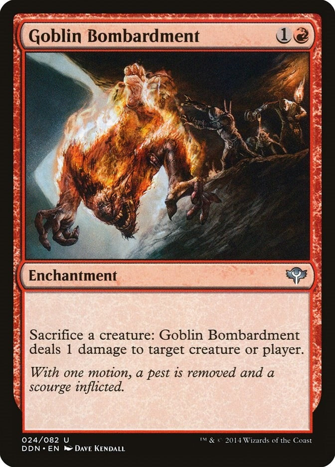 Image for Goblin Bombardment (24) (Duel Decks: Speed vs. Cunning) - Magic: The Gathering