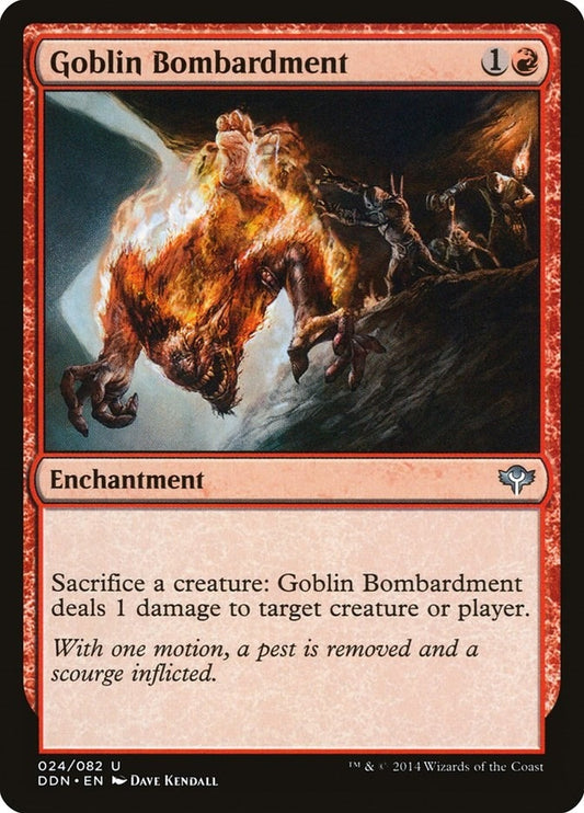 Image for Goblin Bombardment (24) (Duel Decks: Speed vs. Cunning) - Magic: The Gathering