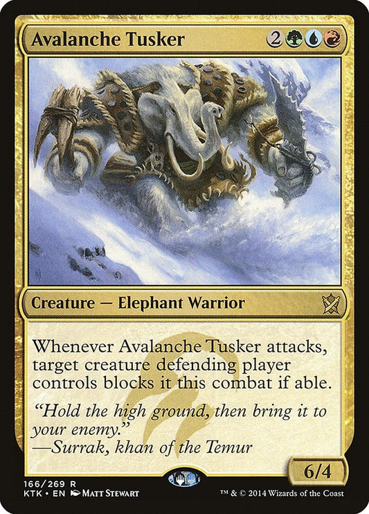 Image for Avalanche Tusker (166) (Khans of Tarkir) - Magic: The Gathering