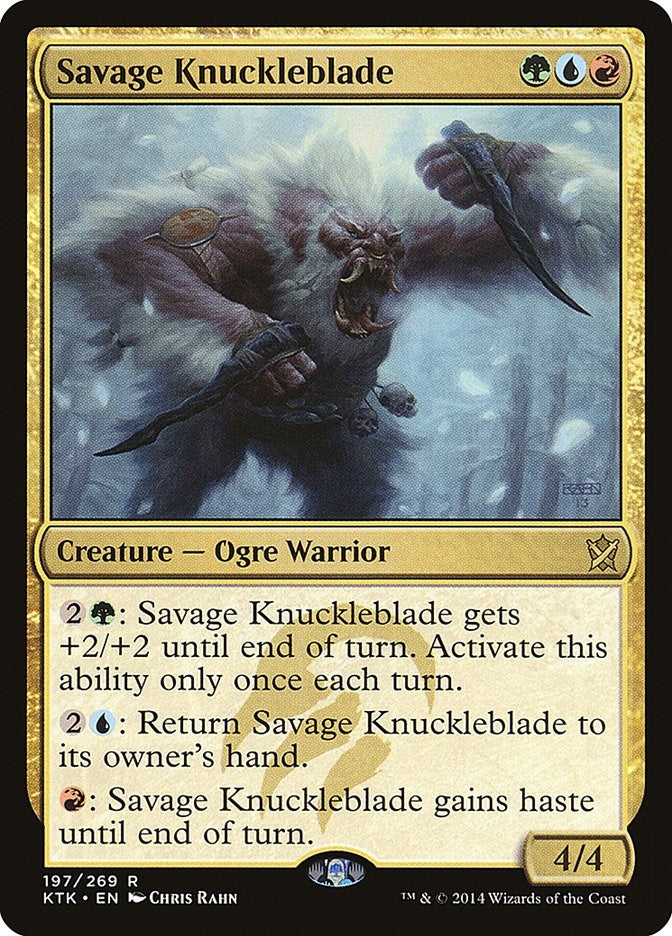 Image for Savage Knuckleblade (197) (Khans of Tarkir) - Magic: The Gathering