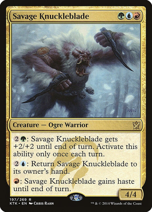 Image for Savage Knuckleblade (197) (Khans of Tarkir) - Magic: The Gathering