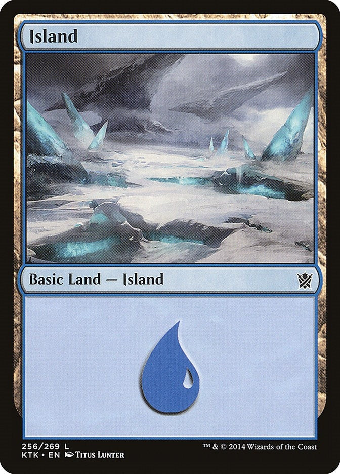 Image for Island (256) (256) (Khans of Tarkir) - Magic: The Gathering