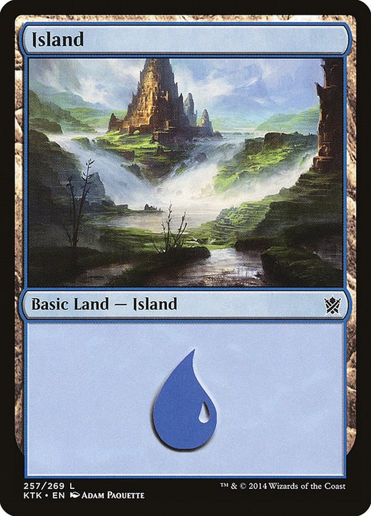Image for Island (257) (257) (Khans of Tarkir) - Magic: The Gathering