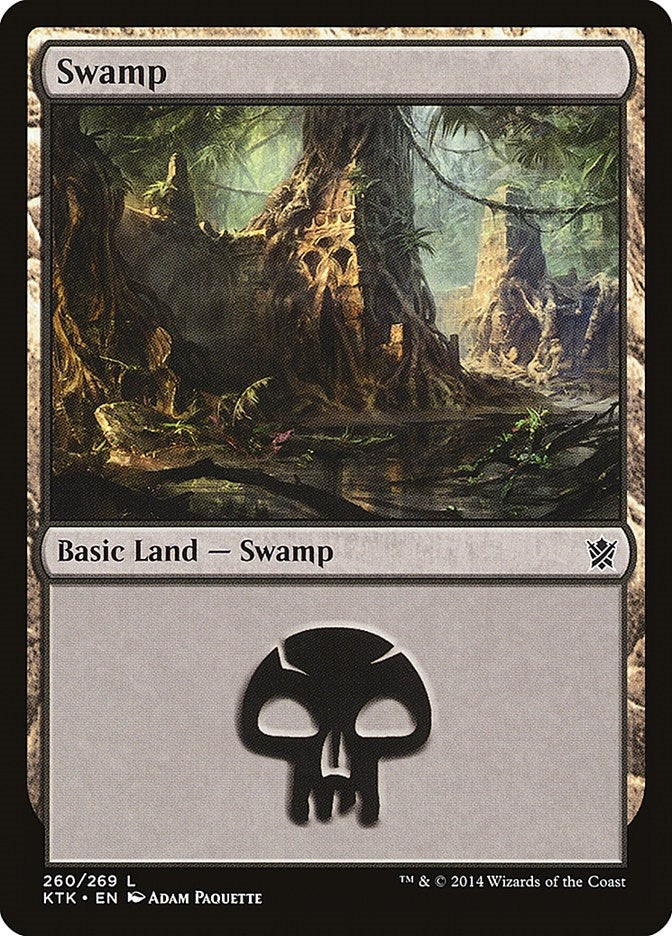 Image for Swamp (260) (260) (Khans of Tarkir) - Magic: The Gathering