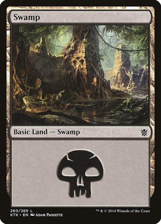 Image for Swamp (260) (260) (Khans of Tarkir) - Magic: The Gathering