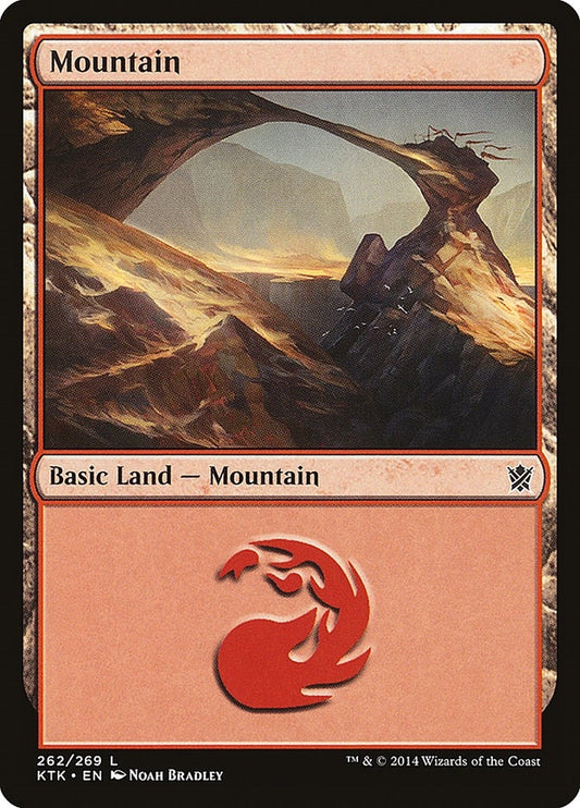 Image for Mountain (262) (262) (Khans of Tarkir) - Magic: The Gathering