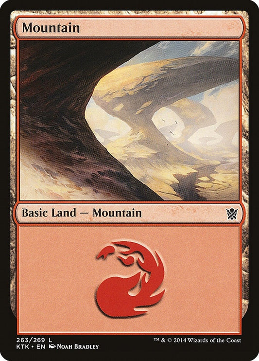 Image for Mountain (263) (263) (Khans of Tarkir) - Magic: The Gathering