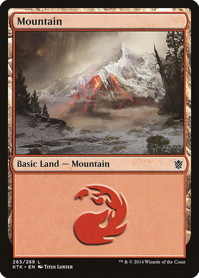 Image for Mountain (265) (265) (Khans of Tarkir) - Magic: The Gathering