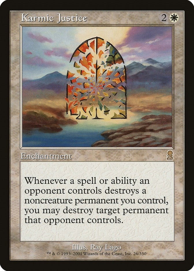 Image for Karmic Justice (26) (Odyssey) - Magic: The Gathering