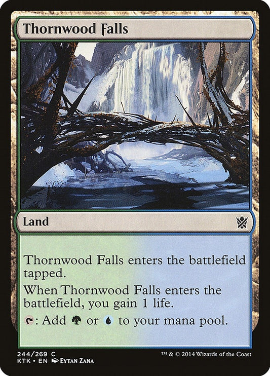 Image for Thornwood Falls (244) (Khans of Tarkir) - Magic: The Gathering