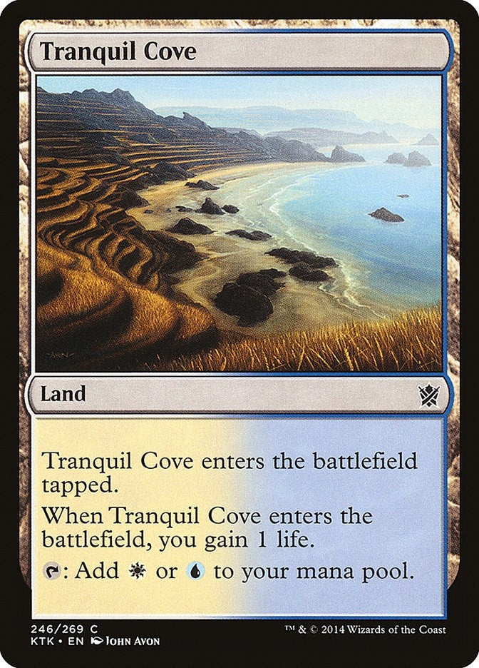 Image for Tranquil Cove (246) (Khans of Tarkir) - Magic: The Gathering