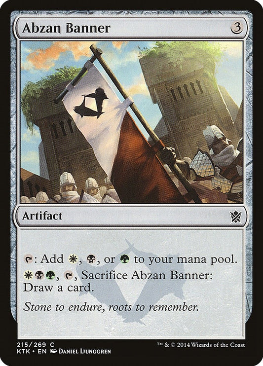 Image for Abzan Banner (215) (Khans of Tarkir) - Magic: The Gathering