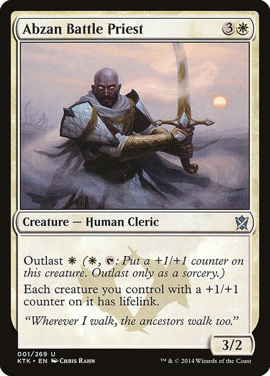 Image for Abzan Battle Priest (1) (Khans of Tarkir) - Magic: The Gathering