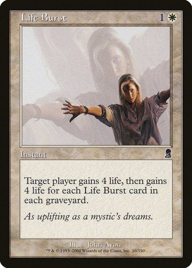 Image for Life Burst (30) (Odyssey) - Magic: The Gathering