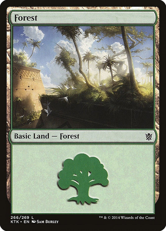 Image for Forest (266) (266) (Khans of Tarkir) - Magic: The Gathering