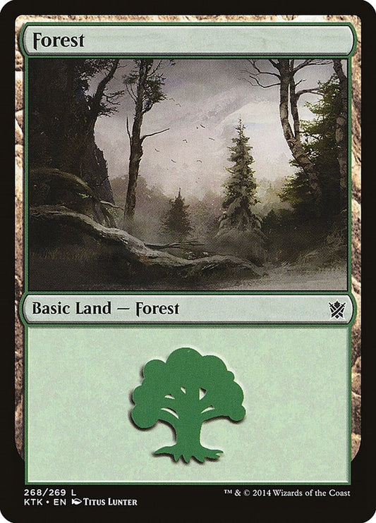 Image for Forest (268) (268) (Khans of Tarkir) - Magic: The Gathering