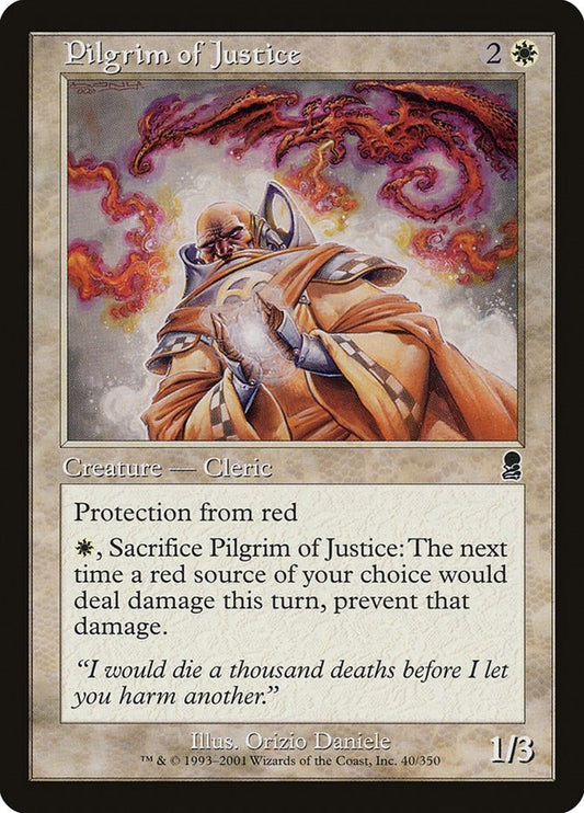 Image for Pilgrim of Justice (40) (Odyssey) - Magic: The Gathering