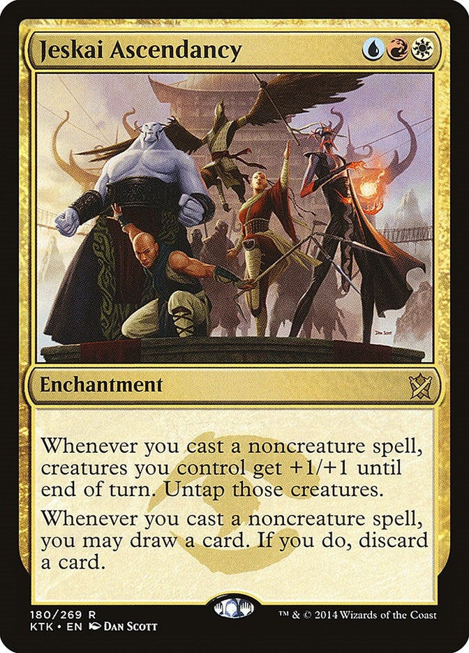 Image for Jeskai Ascendancy (180) (Khans of Tarkir) - Magic: The Gathering