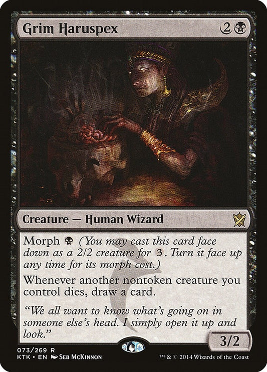 Image for Grim Haruspex (73) (Khans of Tarkir) - Magic: The Gathering