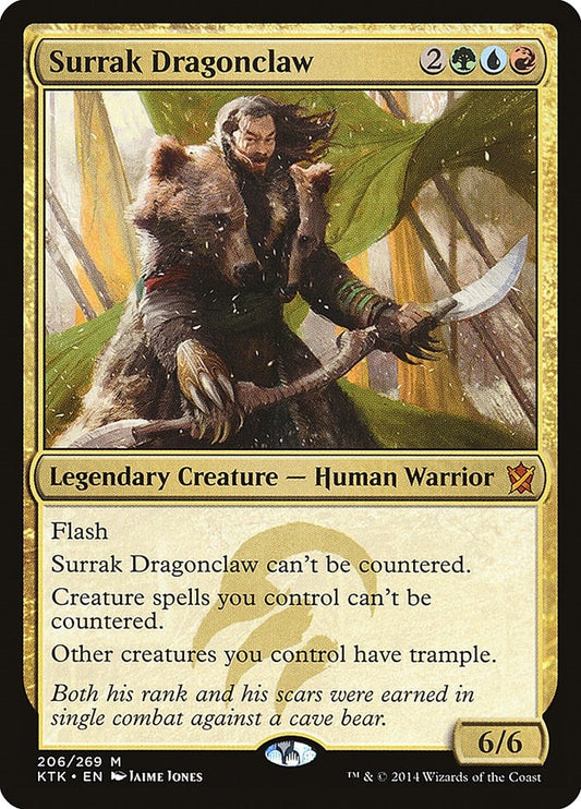 Image for Surrak Dragonclaw (206) (Khans of Tarkir) - Magic: The Gathering