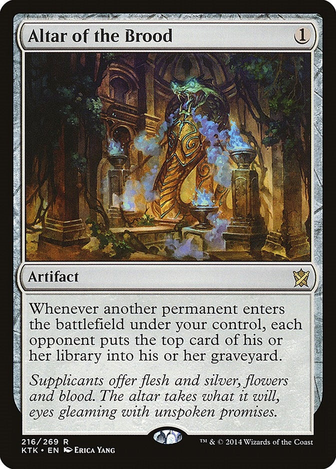 Image for Altar of the Brood (216) (Khans of Tarkir) - Magic: The Gathering