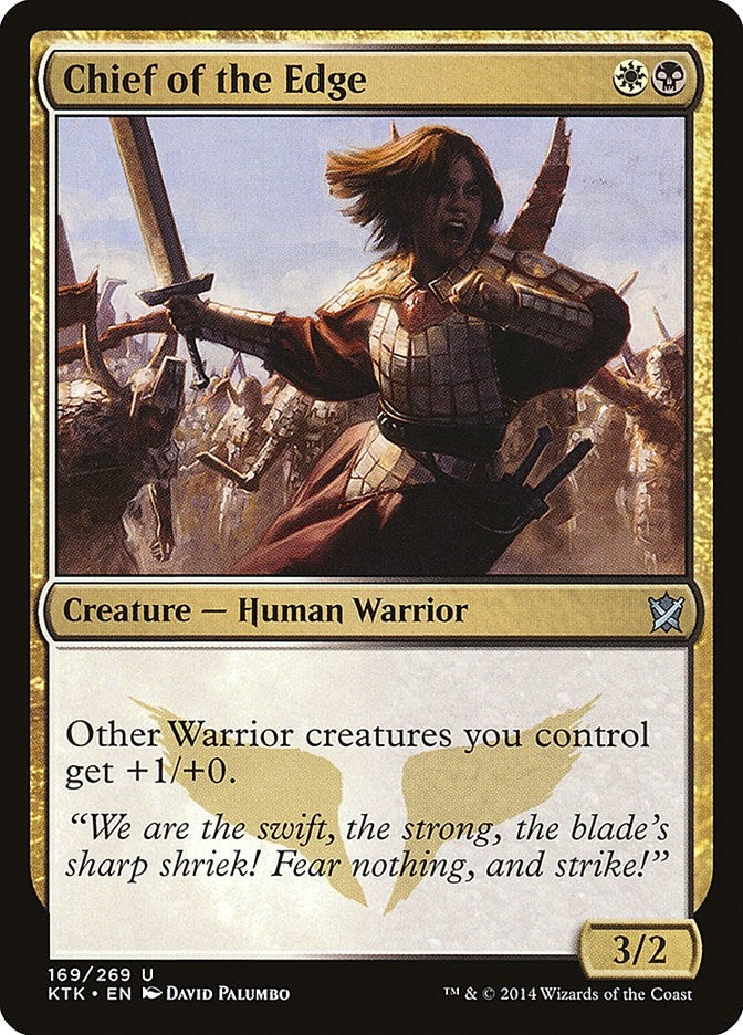 Image for Chief of the Edge (169) (Khans of Tarkir) - Magic: The Gathering