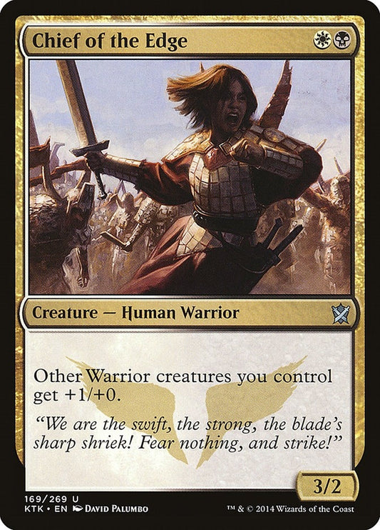 Image for Chief of the Edge (169) (Khans of Tarkir) - Magic: The Gathering