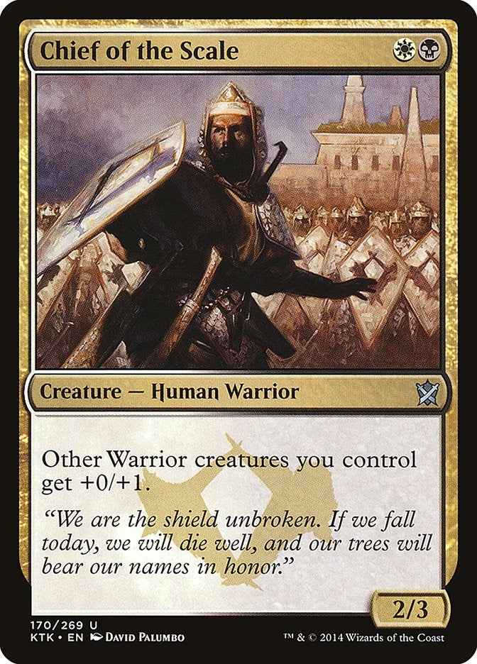Image for Chief of the Scale (170) (Khans of Tarkir) - Magic: The Gathering