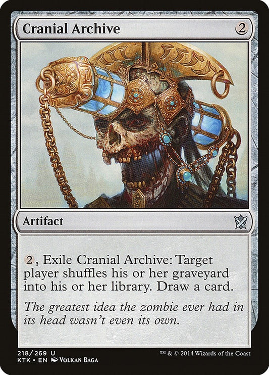 Image for Cranial Archive (218) (Khans of Tarkir) - Magic: The Gathering