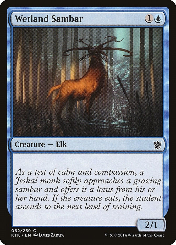 Image for Wetland Sambar (62) (Khans of Tarkir) - Magic: The Gathering
