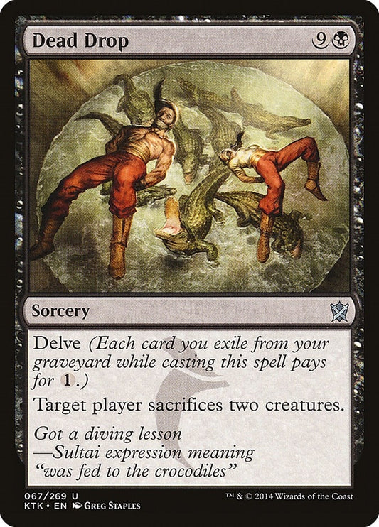 Image for Dead Drop (67) (Khans of Tarkir) - Magic: The Gathering