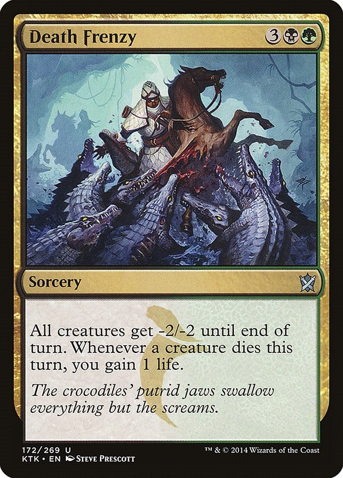 Image for Death Frenzy (172) (Khans of Tarkir) - Magic: The Gathering