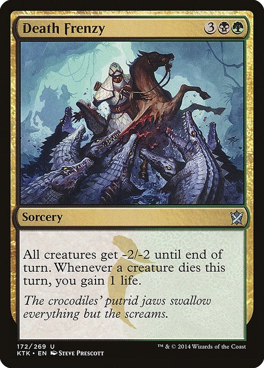 Image for Death Frenzy (172) (Khans of Tarkir) - Magic: The Gathering