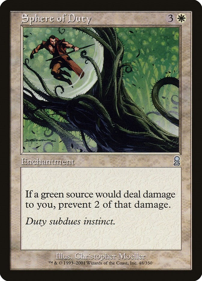 Image for Sphere of Duty (48) (Odyssey) - Magic: The Gathering