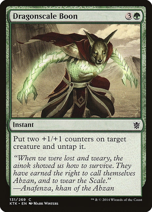 Image for Dragonscale Boon (131) (Khans of Tarkir) - Magic: The Gathering
