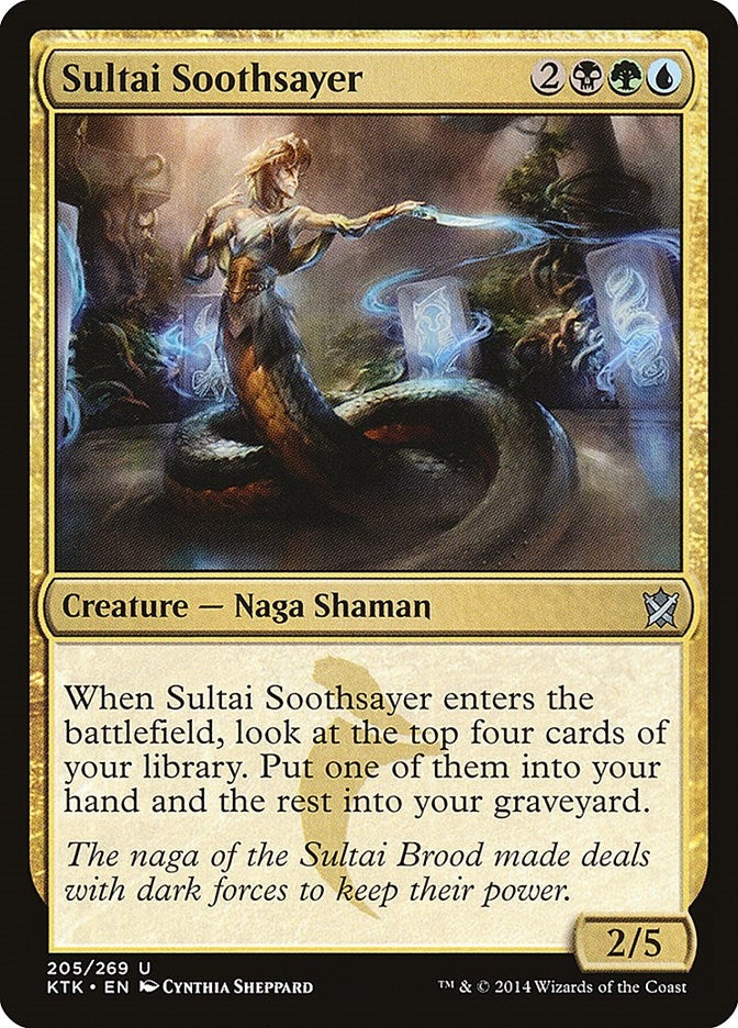 Image for Sultai Soothsayer (205) (Khans of Tarkir) - Magic: The Gathering