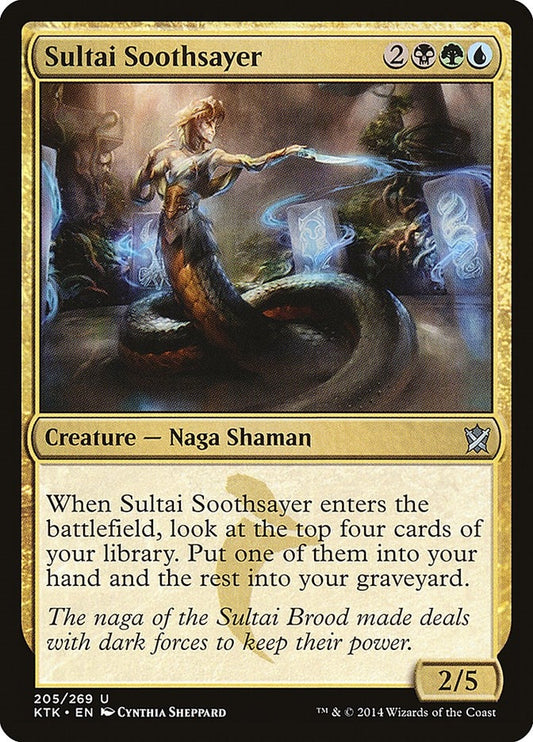 Image for Sultai Soothsayer (205) (Khans of Tarkir) - Magic: The Gathering
