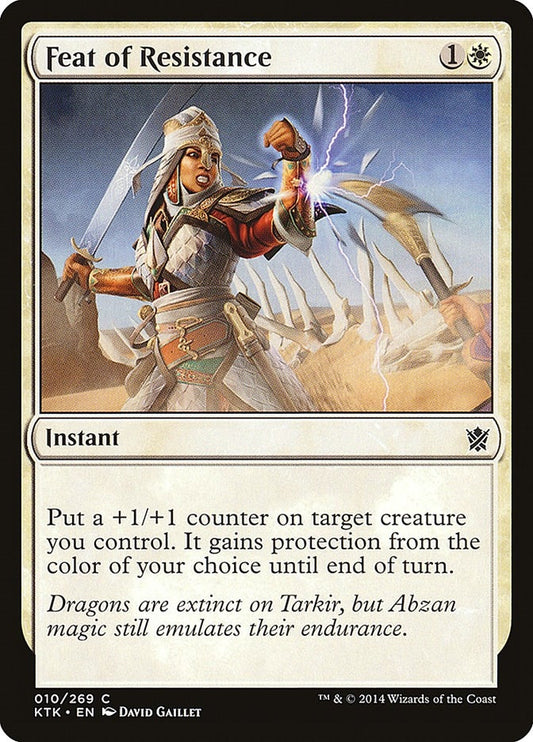 Image for Feat of Resistance (10) (Khans of Tarkir) - Magic: The Gathering