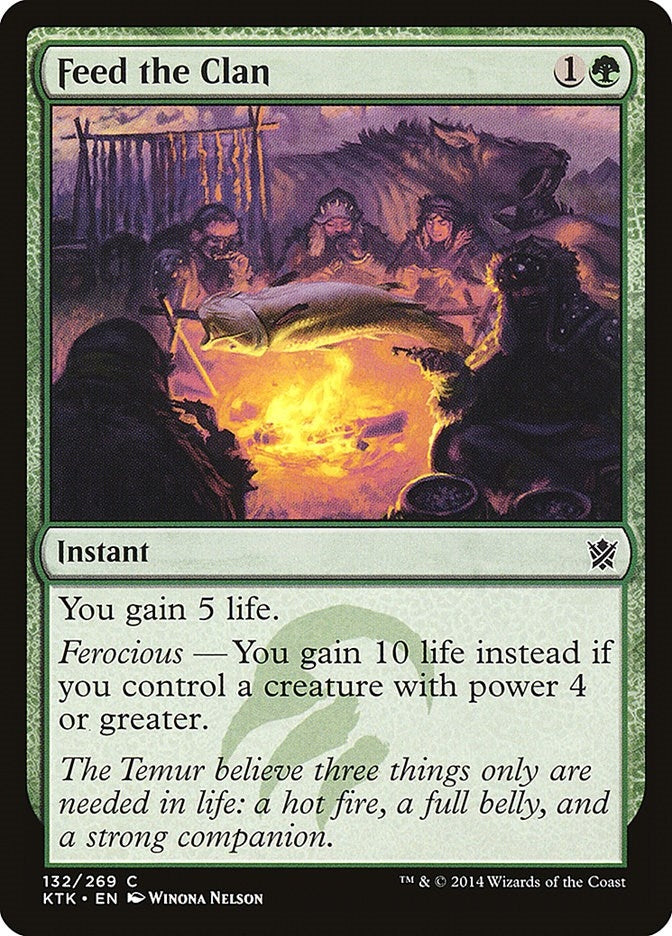Image for Feed the Clan (132) (Khans of Tarkir) - Magic: The Gathering