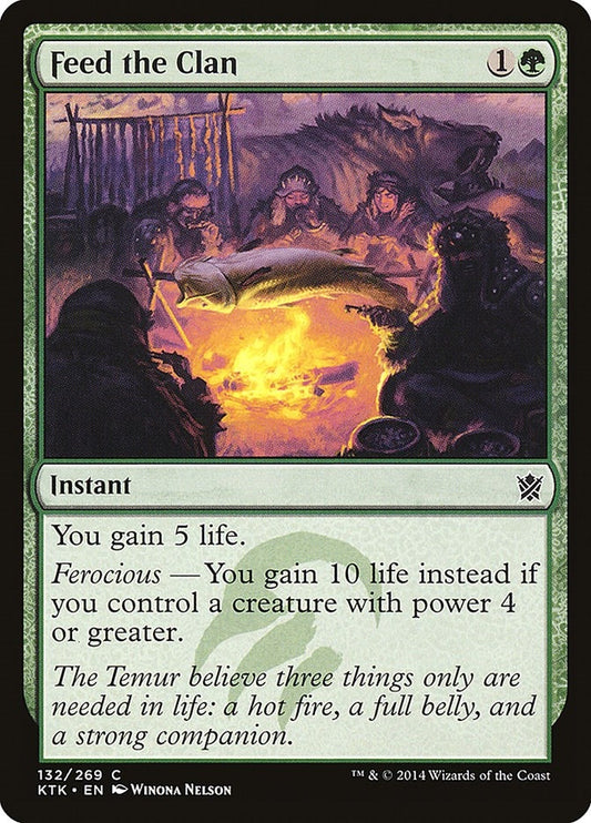 Image for Feed the Clan (132) (Khans of Tarkir) - Magic: The Gathering