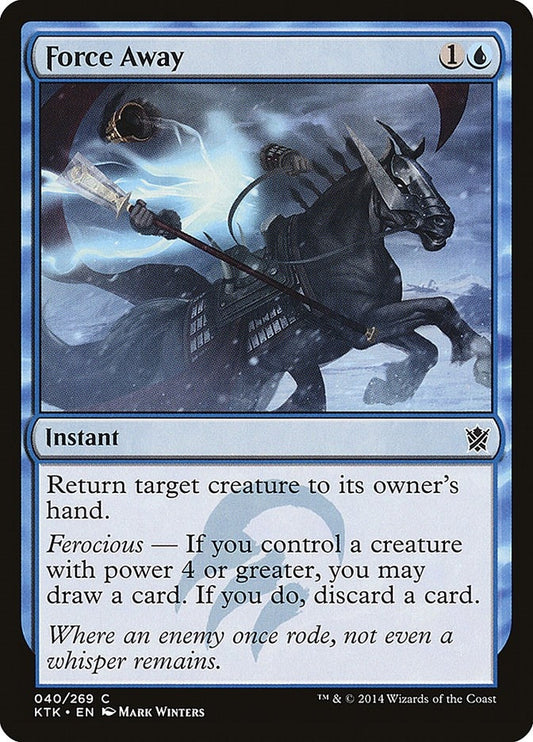 Image for Force Away (40) (Khans of Tarkir) - Magic: The Gathering