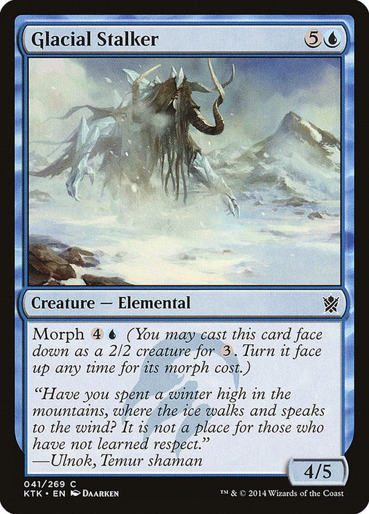 Image for Glacial Stalker (41) (Khans of Tarkir) - Magic: The Gathering