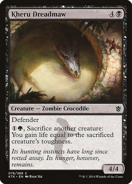Image for Kheru Dreadmaw (76) (Khans of Tarkir) - Magic: The Gathering
