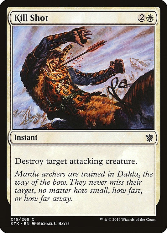Image for Kill Shot (15) (Khans of Tarkir) - Magic: The Gathering