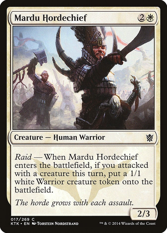 Image for Mardu Hordechief (17) (Khans of Tarkir) - Magic: The Gathering