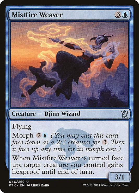 Image for Mistfire Weaver (46) (Khans of Tarkir) - Magic: The Gathering
