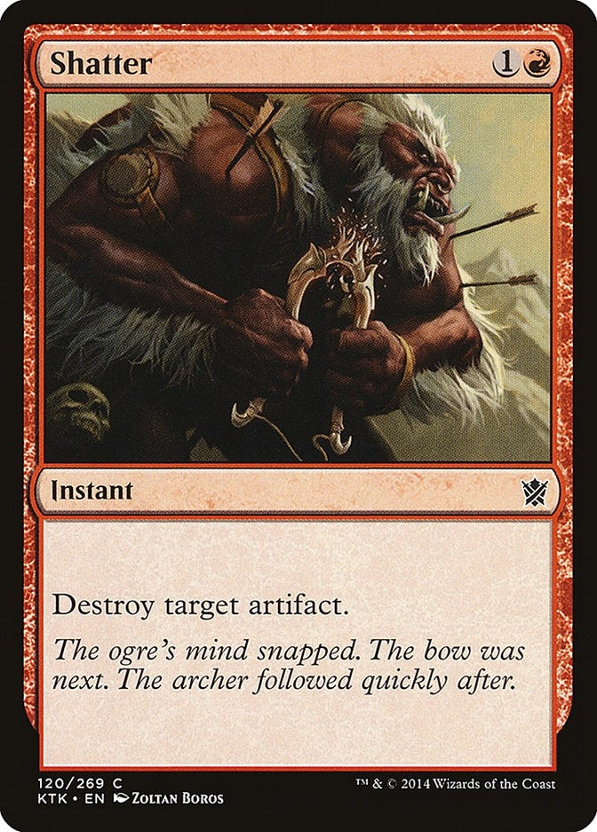 Image for Shatter (120) (Khans of Tarkir) - Magic: The Gathering
