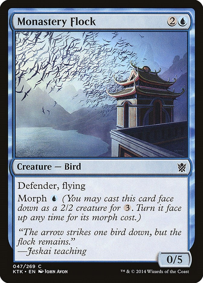 Image for Monastery Flock (47) (Khans of Tarkir) - Magic: The Gathering
