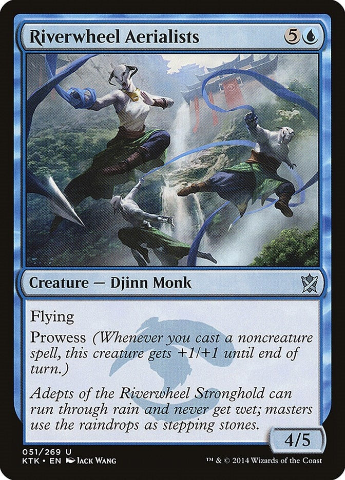 Image for Riverwheel Aerialists (51) (Khans of Tarkir) - Magic: The Gathering